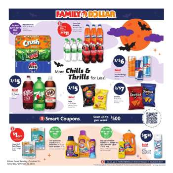 Family Dollar Flyer - 10/17/2025 - 10/25/2025.