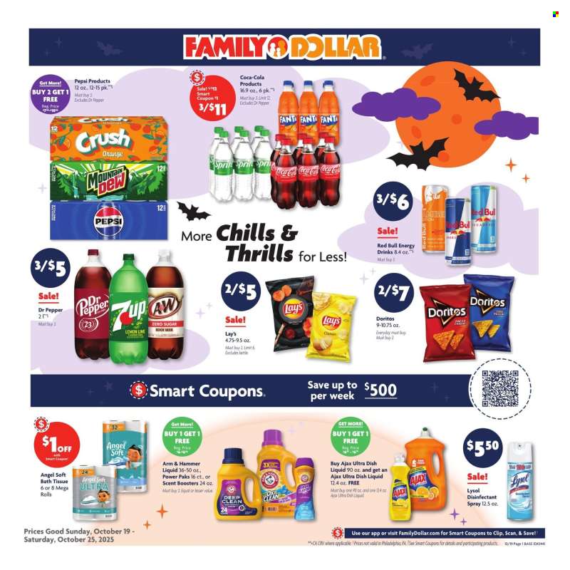 Family Dollar Flyer - 10/17/2025 - 10/25/2025.