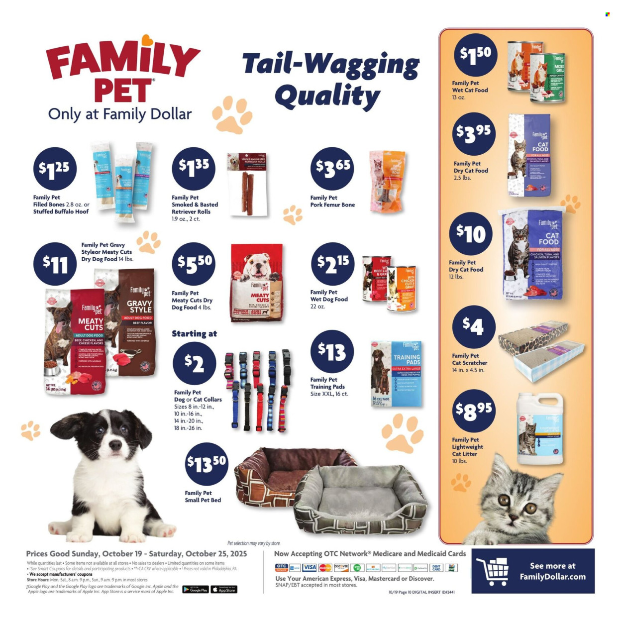 Family Dollar ad - 10/19/2025 - 10/25/2025. Page 12