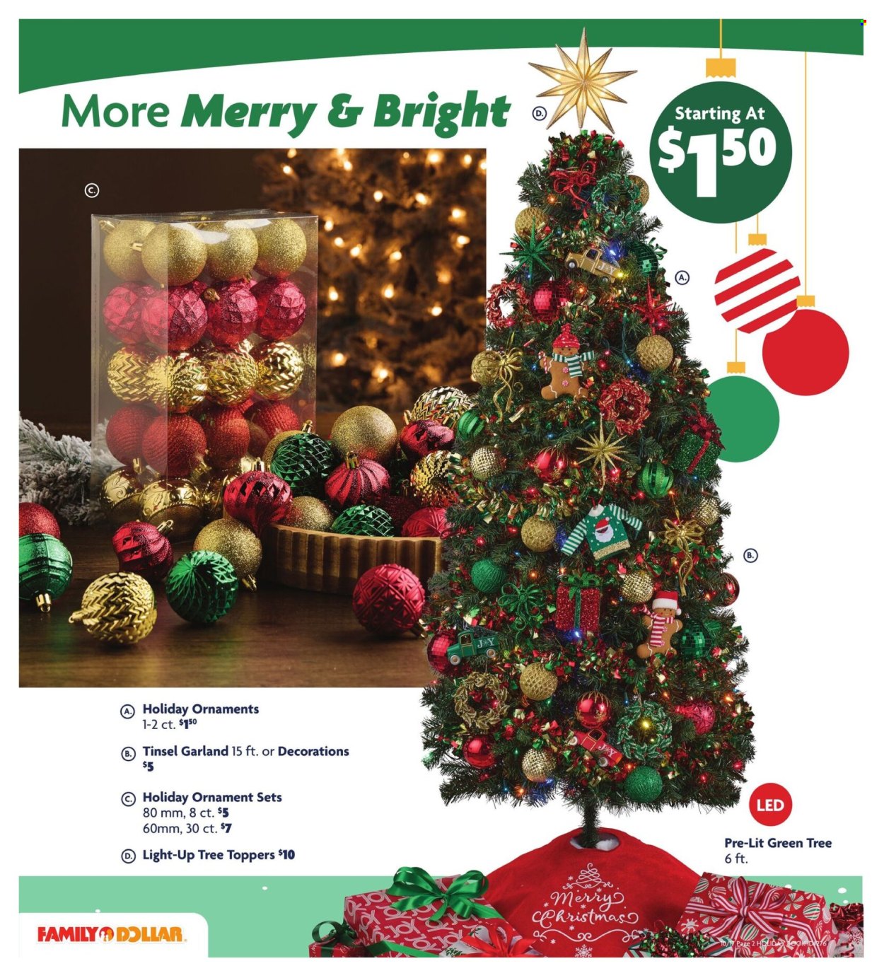 Family Dollar ad - 10/17/2025 - 12/25/2025. Page 8