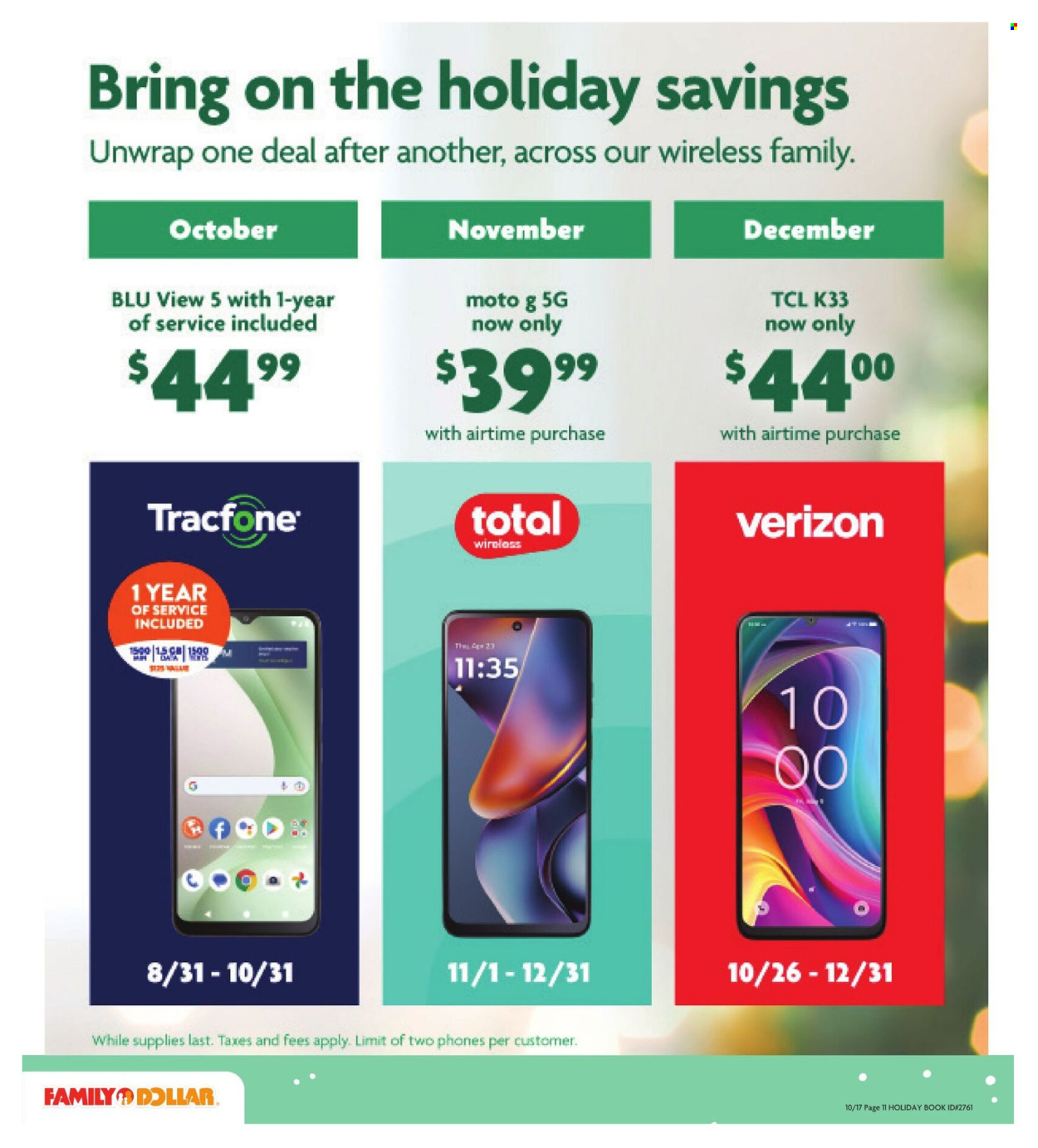 Family Dollar ad - 10/17/2025 - 12/25/2025. Page 16