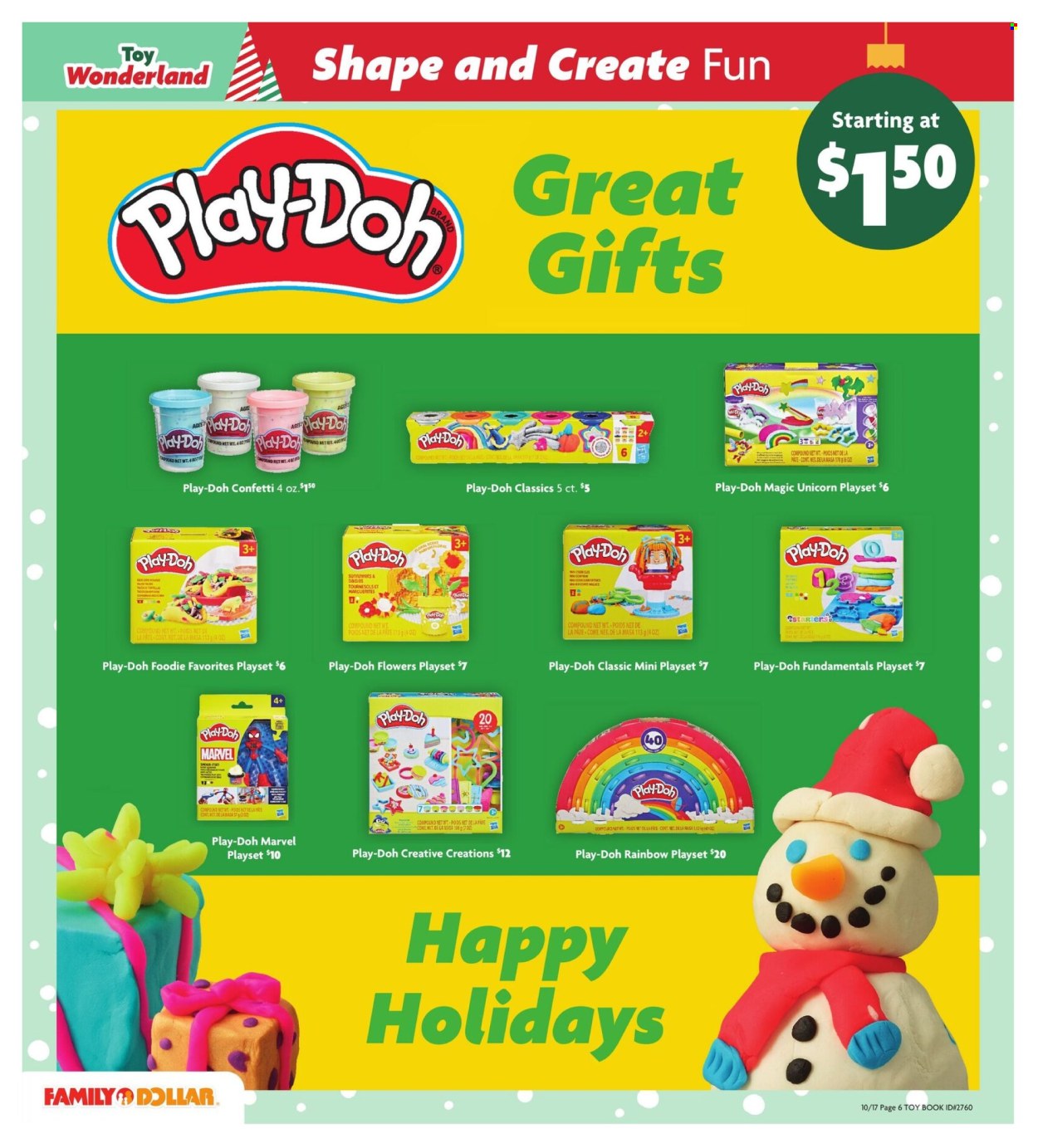 Family Dollar ad - 10/17/2025 - 12/25/2025. Page 6