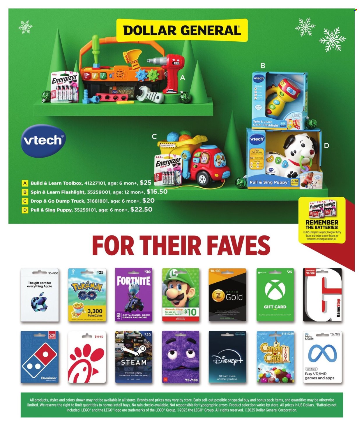 Dollar General ad - 10/19/2025 - 12/24/2025. Page 12