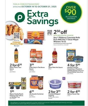 Publix Flyer - 10/18/2025 - 10/31/2025.