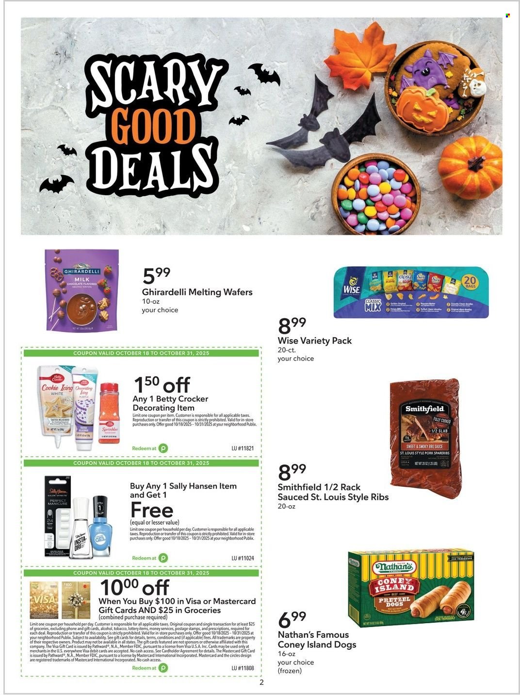 Publix ad - 10/18/2025 - 10/31/2025. Page 2
