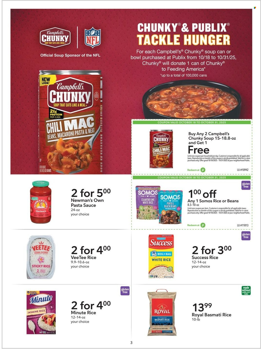 Publix ad - 10/18/2025 - 10/31/2025. Page 3