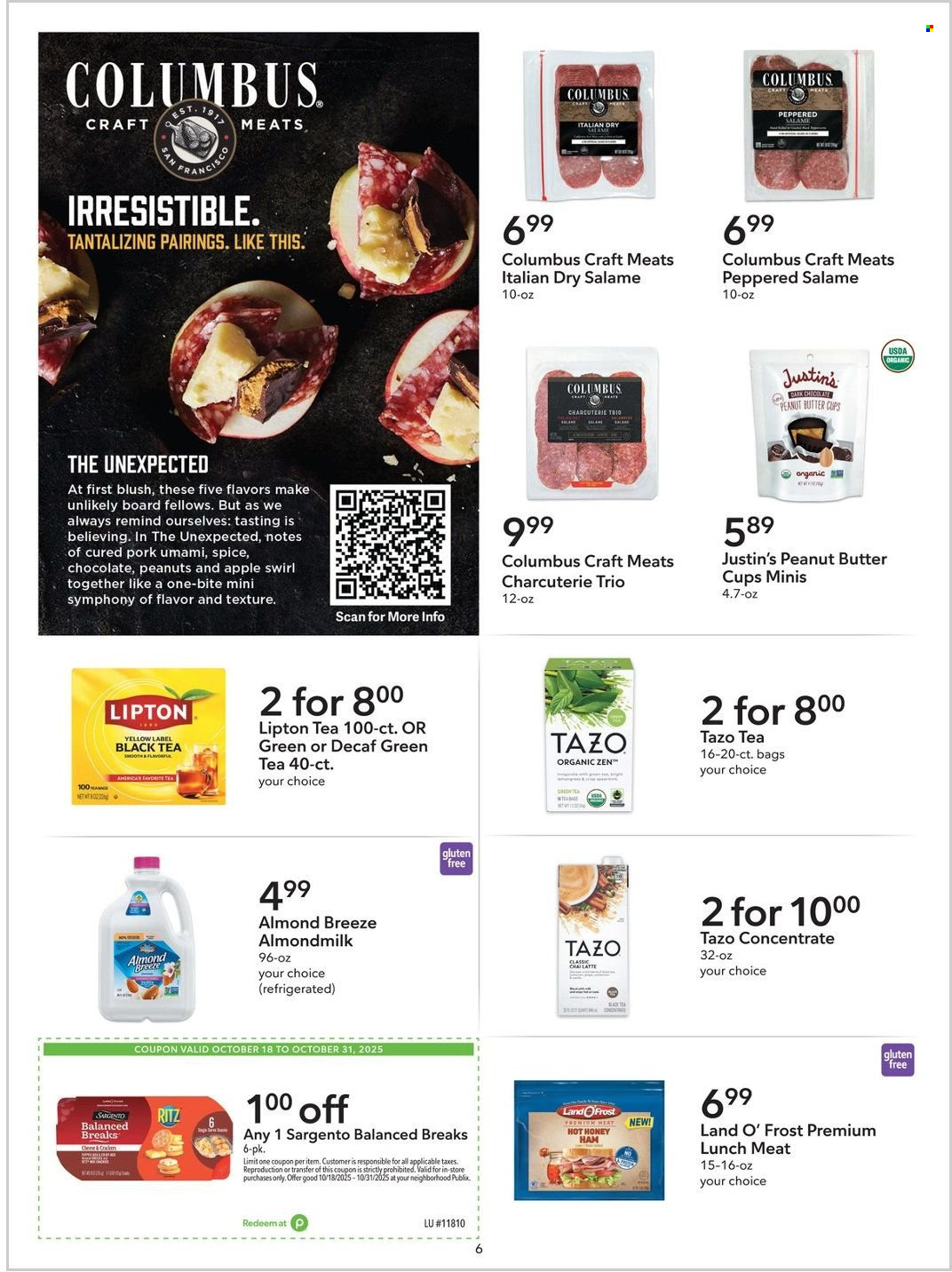Publix ad - 10/18/2025 - 10/31/2025. Page 6