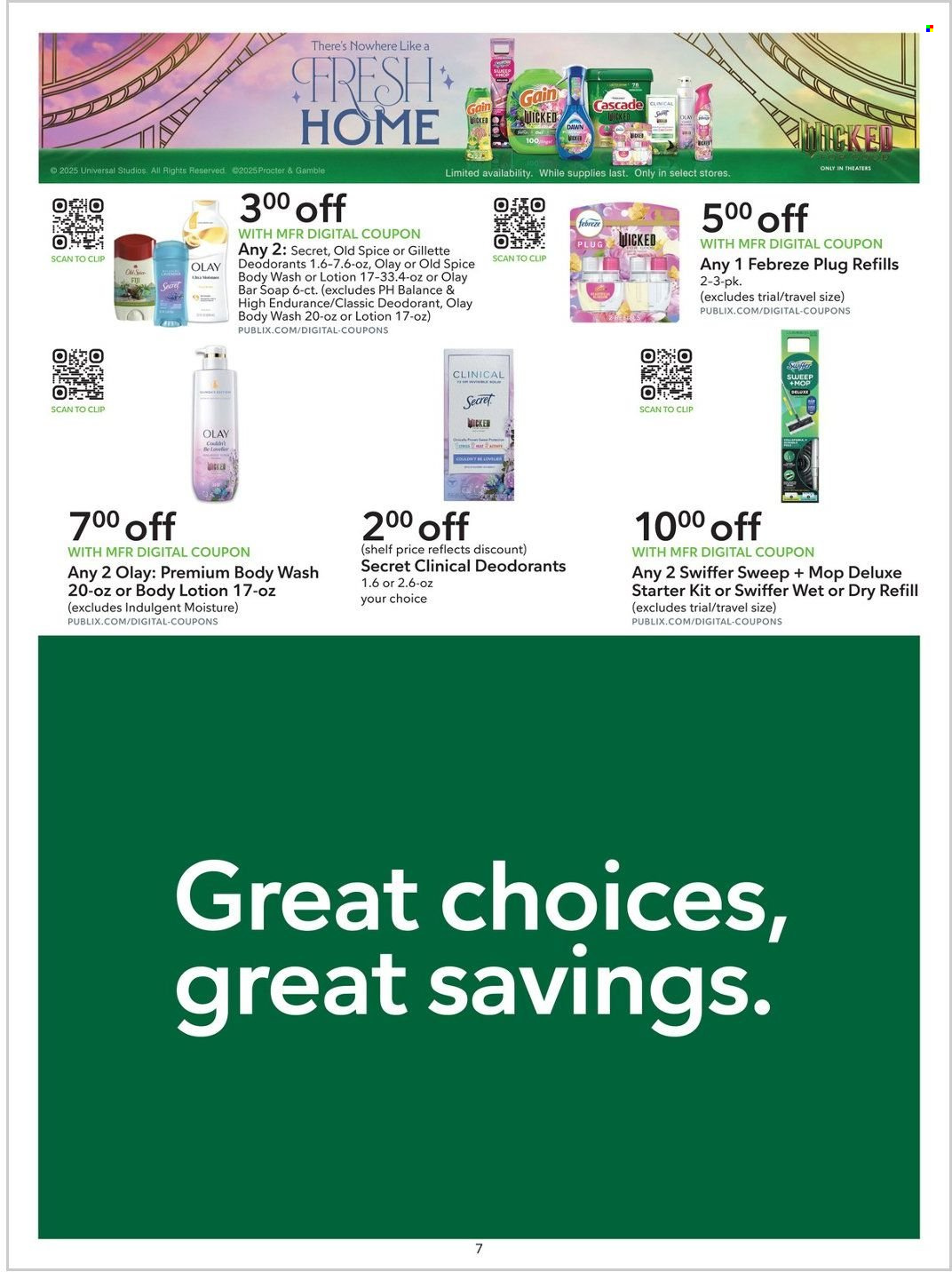 Publix ad - 10/18/2025 - 10/31/2025. Page 7
