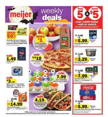 Meijer Flyer - 10/22/2025 - 10/28/2025.