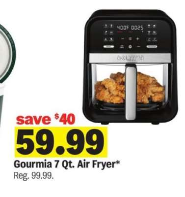 Gourmia 7 Qt. Air Fryer
