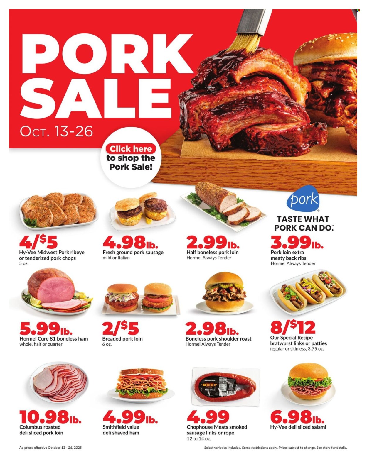 Hy-Vee ad - 10/20/2025 - 10/27/2025. Page 10