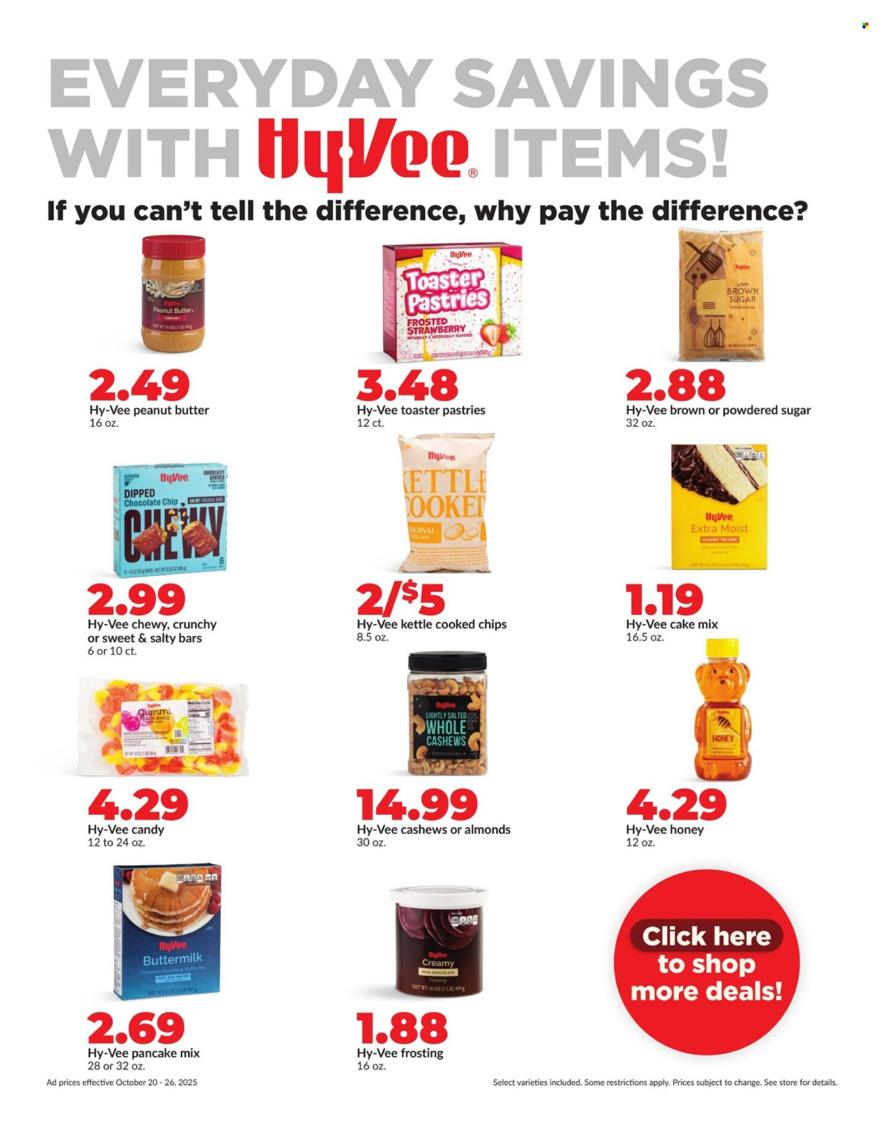 Hy-Vee ad - 10/20/2025 - 10/27/2025. Page 16