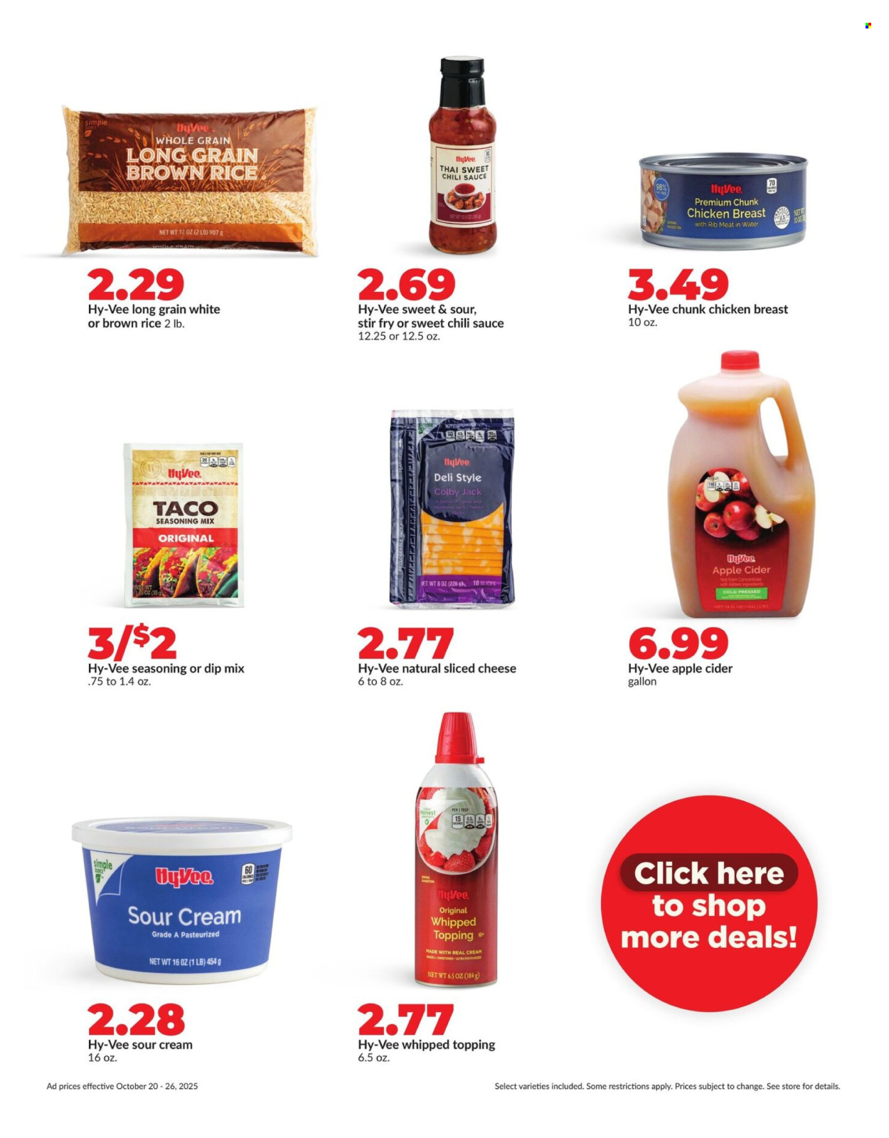 Hy-Vee ad - 10/20/2025 - 10/27/2025. Page 18