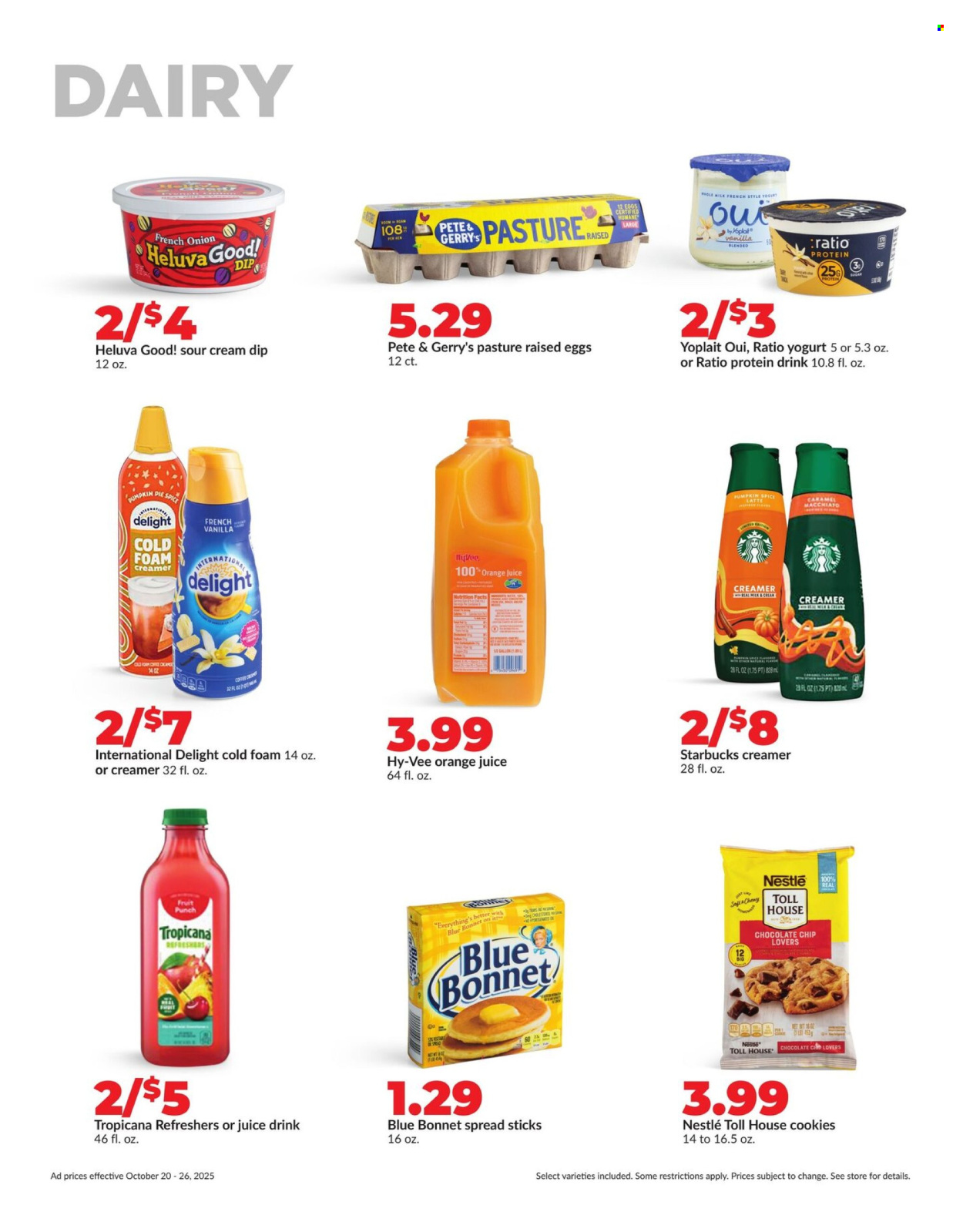 Hy-Vee ad - 10/20/2025 - 10/27/2025. Page 25