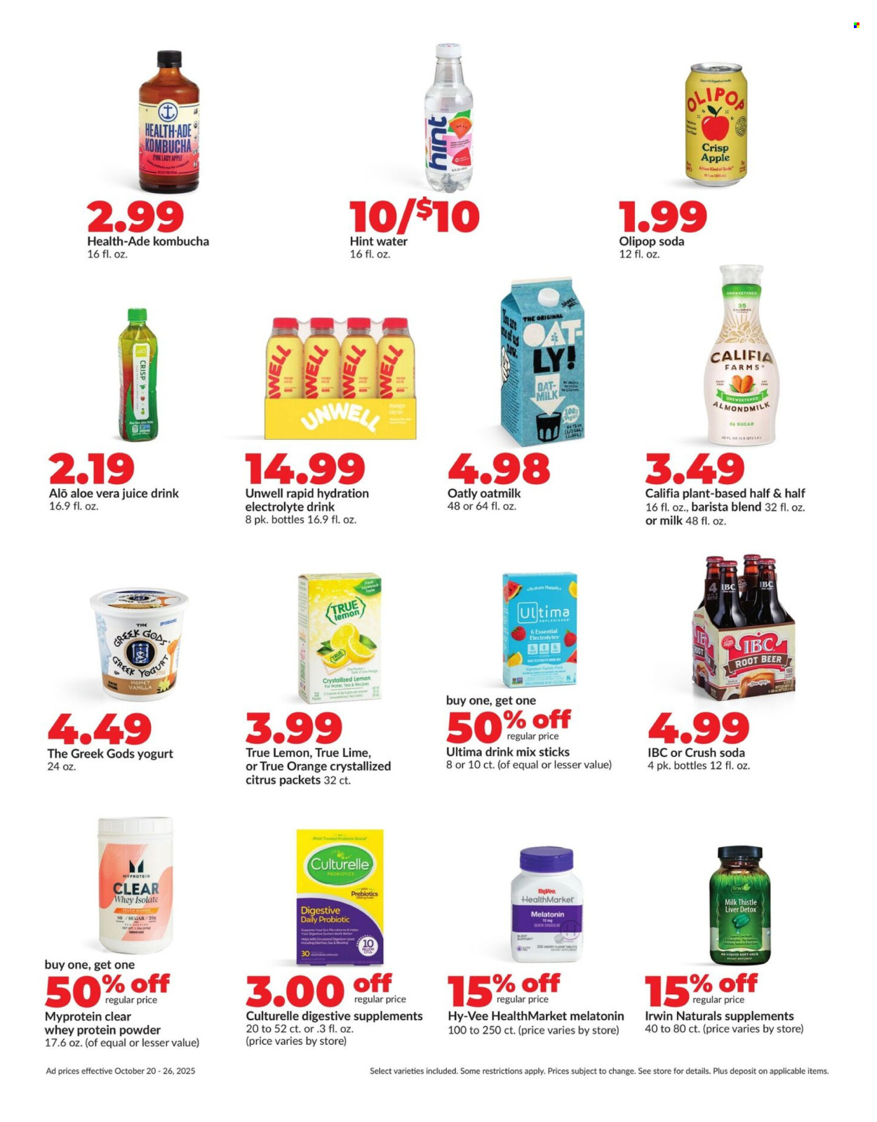 Hy-Vee ad - 10/20/2025 - 10/27/2025. Page 29