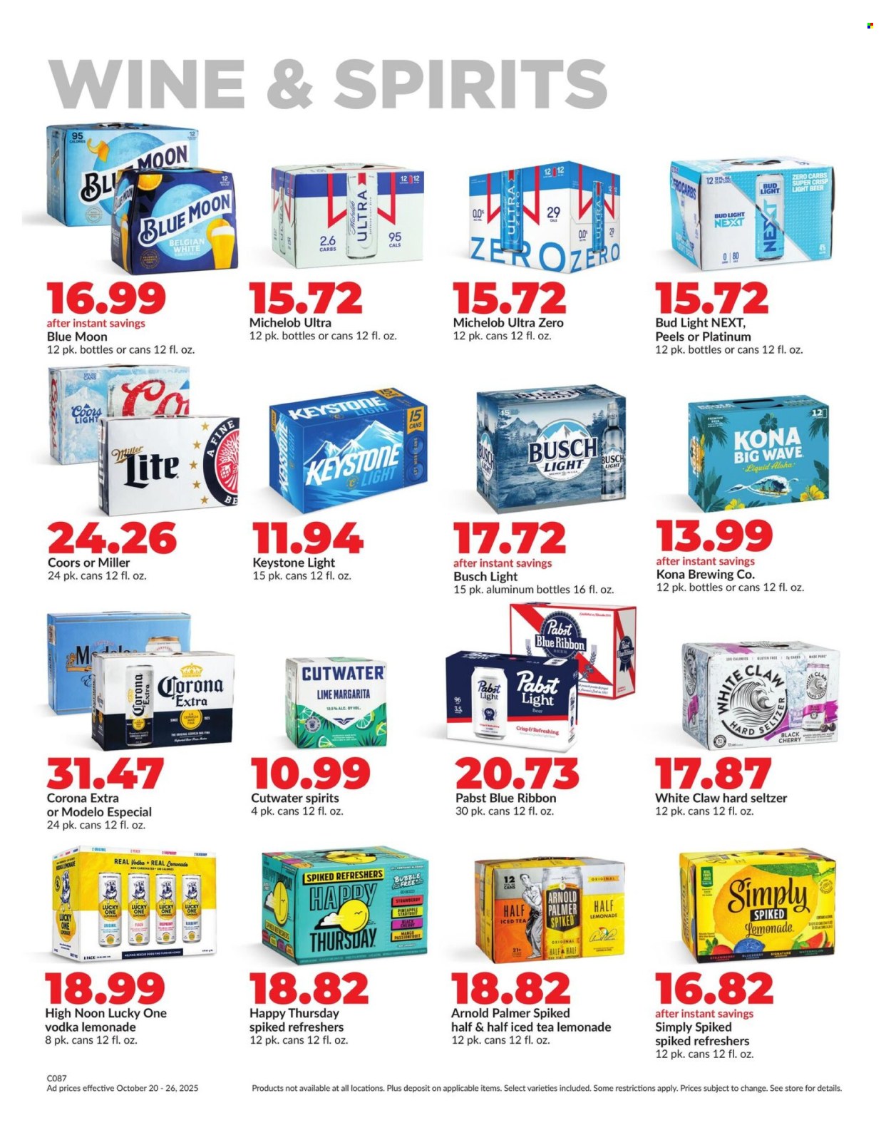 Hy-Vee ad - 10/20/2025 - 10/27/2025. Page 35