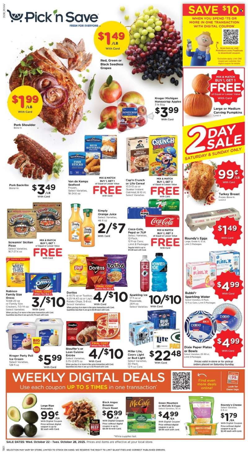 Pick ‘n Save Flyer - 10/22/2025 - 10/28/2025.