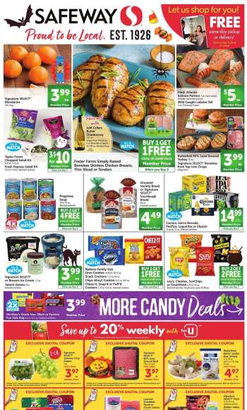 Safeway Flyer - 10/22/2025 - 10/28/2025.