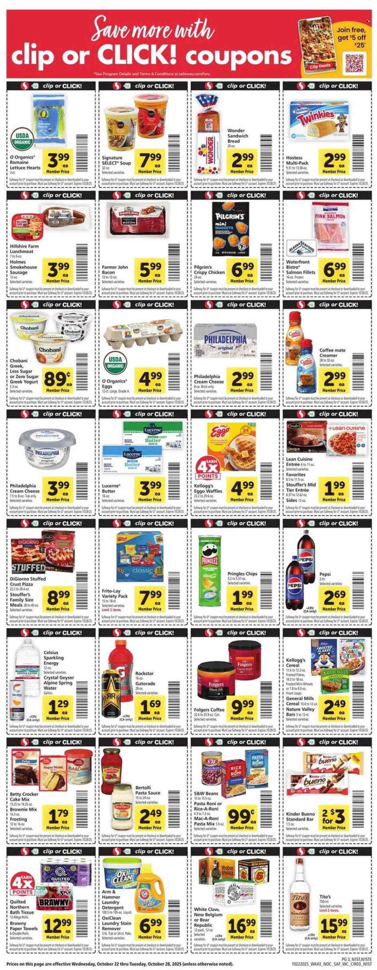 Safeway ad - 10/22/2025 - 10/28/2025. Page 3