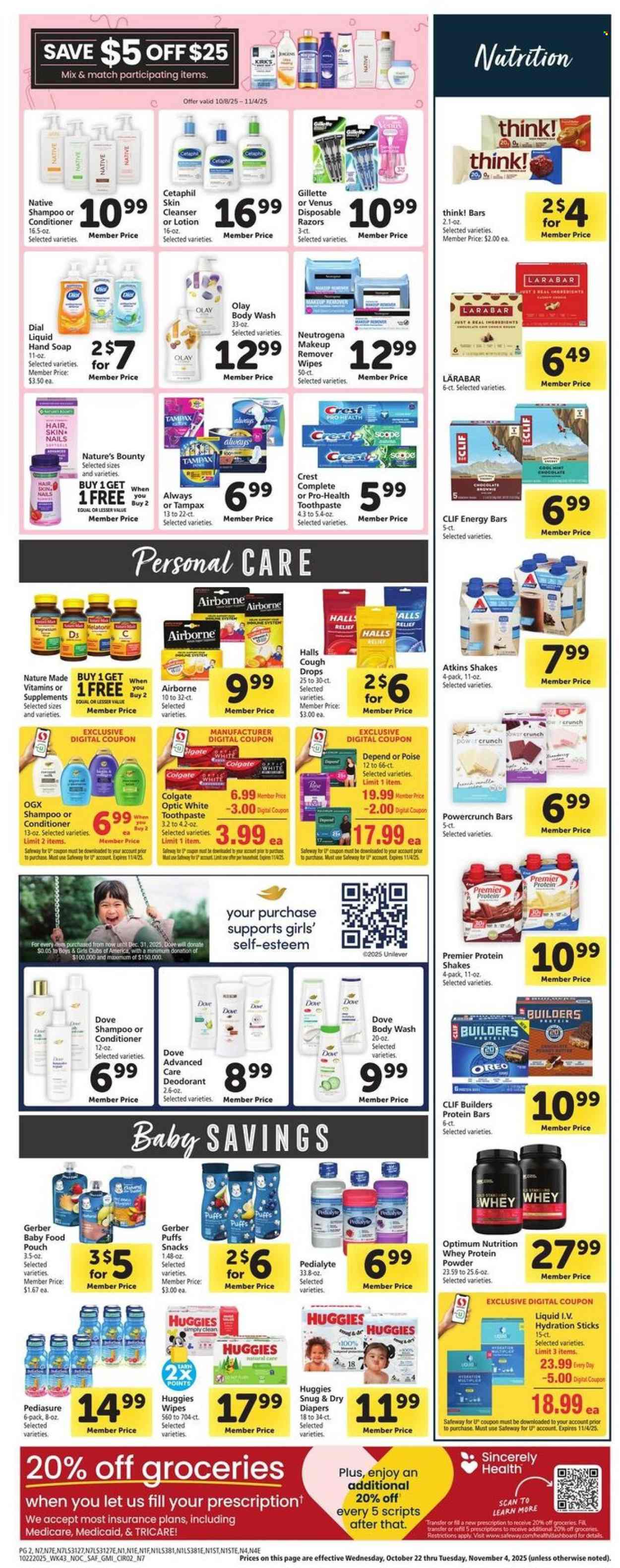Safeway ad - 10/22/2025 - 10/28/2025. Page 10