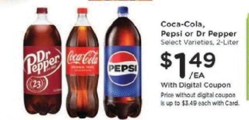 Coca-Cola, Pepsi or Dr Pepper