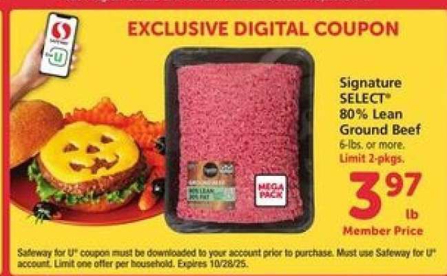 Signature SELECT 80% Lean Ground Beef