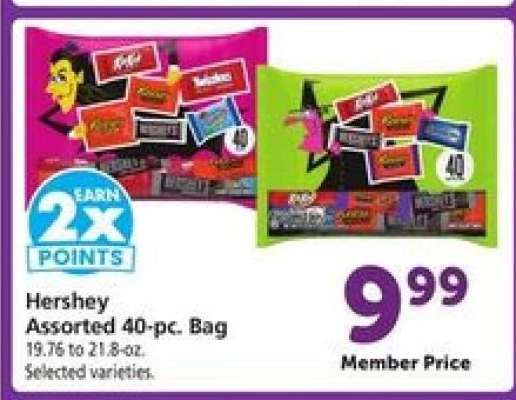 Hershey Assorted 40-pc. Bag