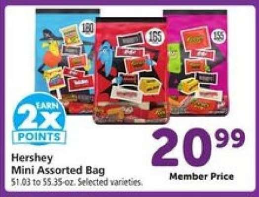 Hershey Mini Assorted Bag