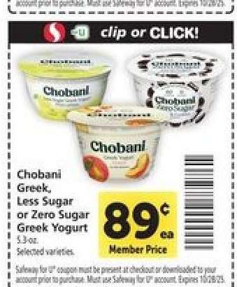 Chobani Greek Yogurt