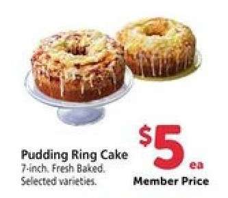 Pudding Ring Cake