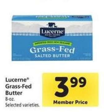 Lucerne Grass-Fed Butter