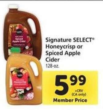 Signature SELECT Honeycrisp or Spiced Apple Cider