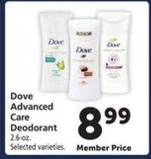 Dove Advanced Care Deodorant