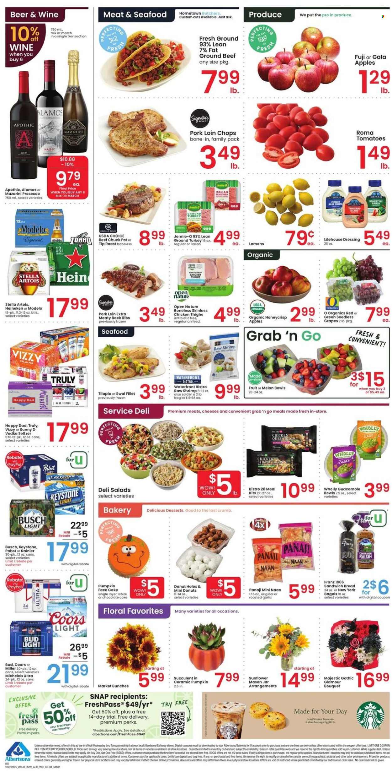 Albertsons ad - 10/22/2025 - 10/28/2025. Page 4
