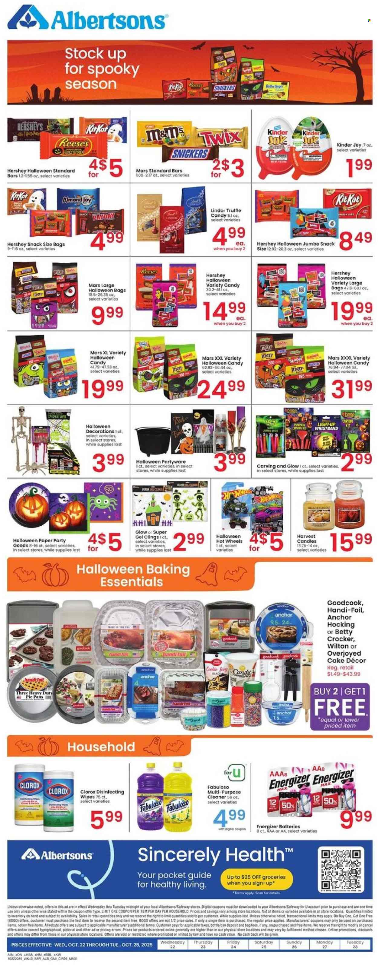 Albertsons ad - 10/22/2025 - 10/28/2025. Page 5