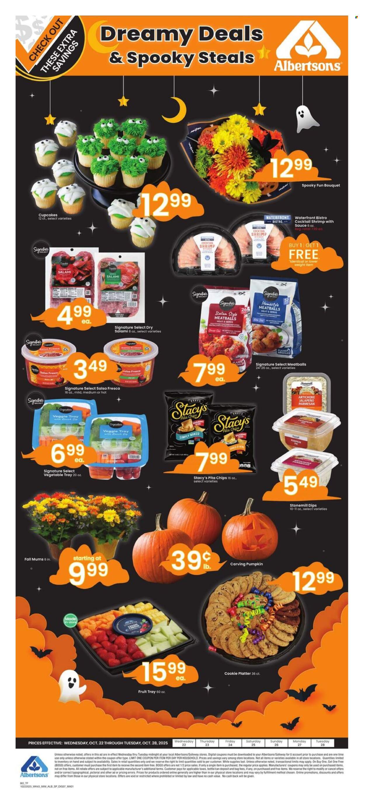 Albertsons ad - 10/22/2025 - 10/28/2025. Page 1