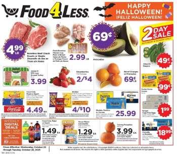 thumbnail - Food 4 Less Ad - Weekly Ad