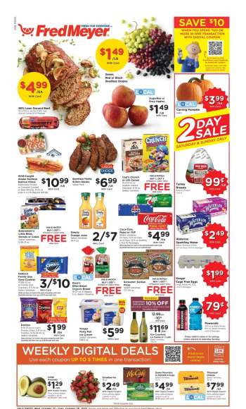 Fred Meyer Flyer - 10/22/2025 - 10/28/2025.