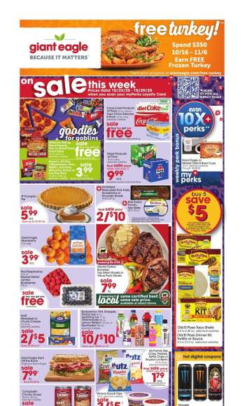 Giant Eagle Flyer - 10/23/2025 - 10/29/2025.