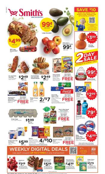 Smith's Flyer - 10/22/2025 - 10/28/2025.