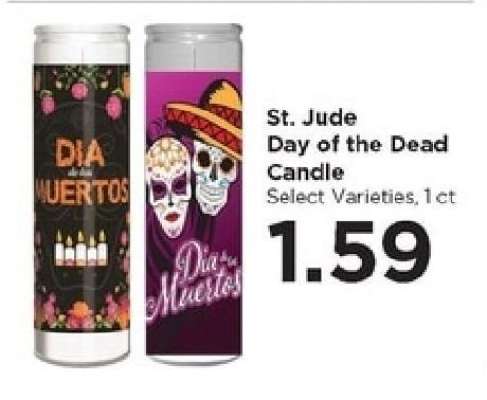 St. Jude Day of the Dead Candle