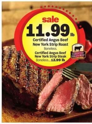Certified Angus Beef New York Strip Roast