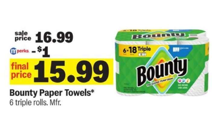 Bounty Paper Towels