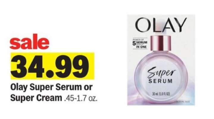 Olay Super Serum or Super Cream