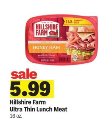 Hillshire Farm Ultra Thin Lunch Meat