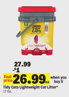 Tidy Cats LightWeight Cat Litter*