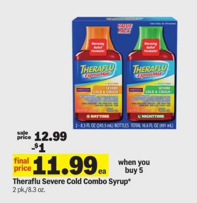 Theraflu Severe Cold Combo Syrup