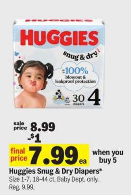 Huggies Snug & Dry Diapers