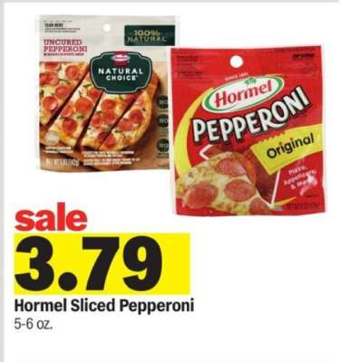 Hormel Sliced Pepperoni*