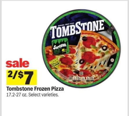 Tombstone Frozen Pizza